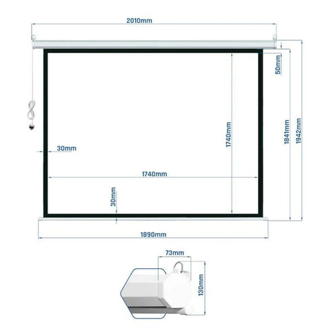 Projection Screen iggual IGG319215