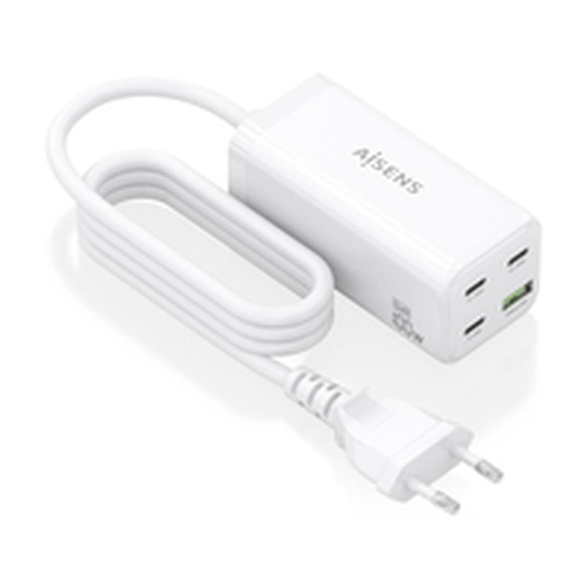 Cordless Charger Aisens ASCH-100W4P053-W White 100 W
