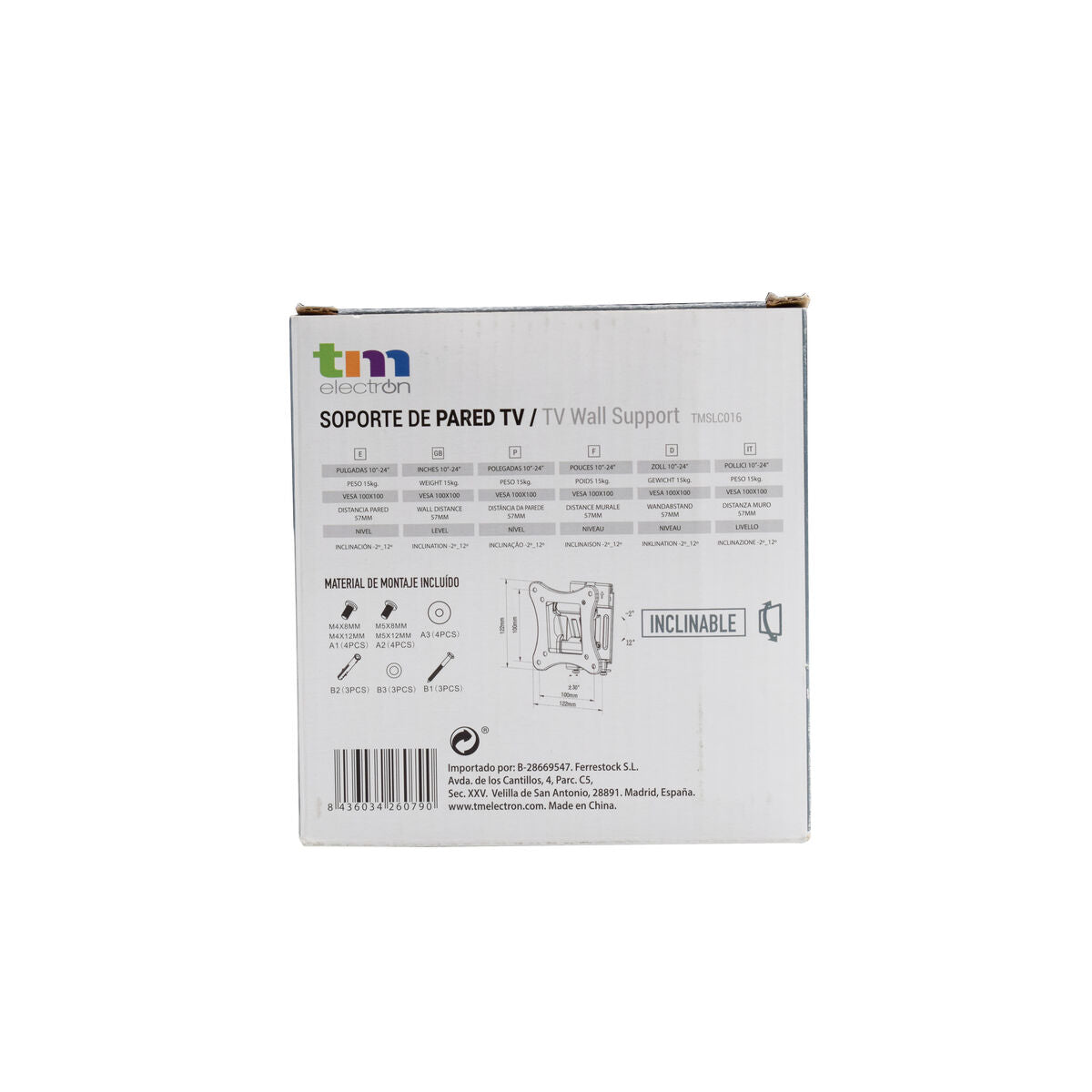 TV Mount TM Electron 15 kg 10"-24"