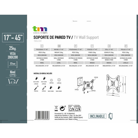 TV Mount TM Electron 26"-40" 25 kg