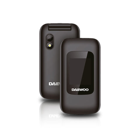 Mobile telephone for older adults Daewoo 2,8" 32 GB Black