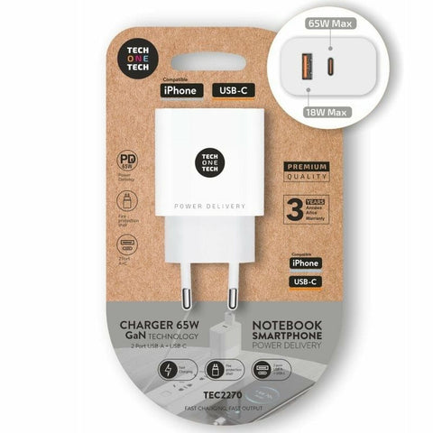 Wall Charger Tech One Tech TEC2270 65 W