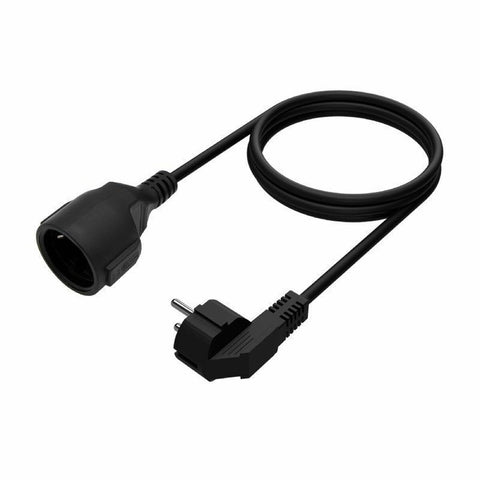 Power Cord Aisens A132-0601 Black 3 m