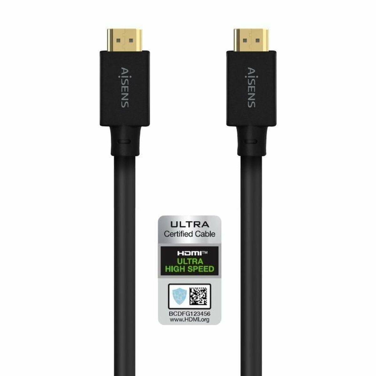 HDMI Cable Aisens A150-0680 Black 5 m