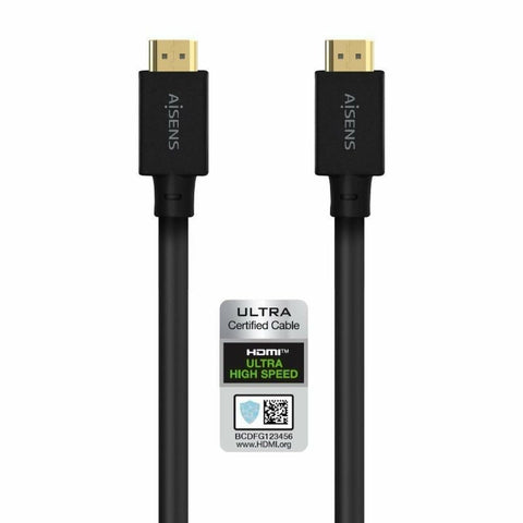 HDMI Cable Aisens A150-0680 Black 5 m