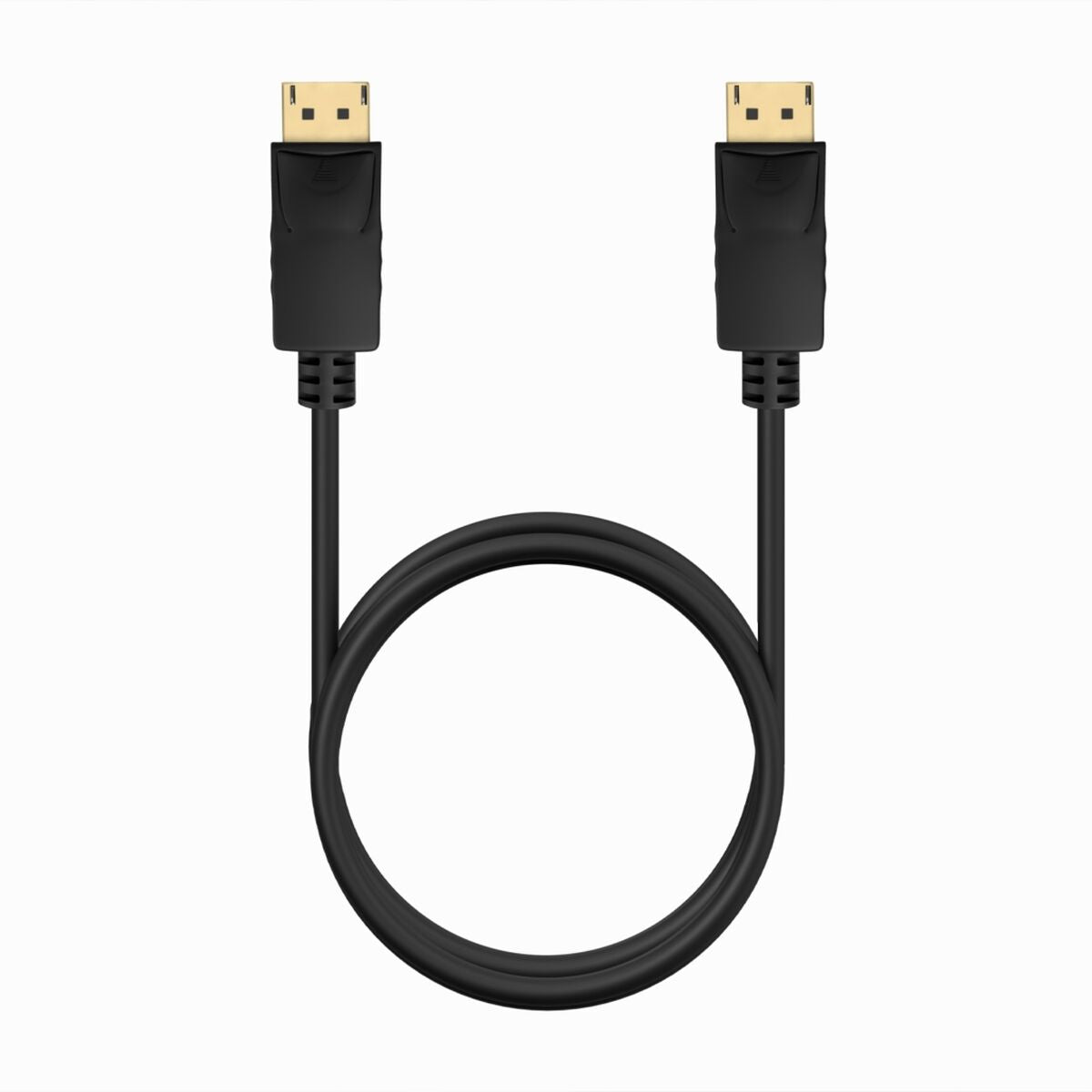 DisplayPort Cable Aisens A124-0738 Black 1 m 4K Ultra HD