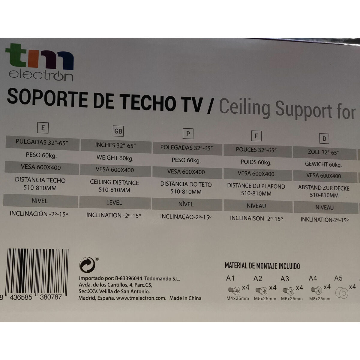 TV Mount TM Electron 32" - 65" 60 Kg