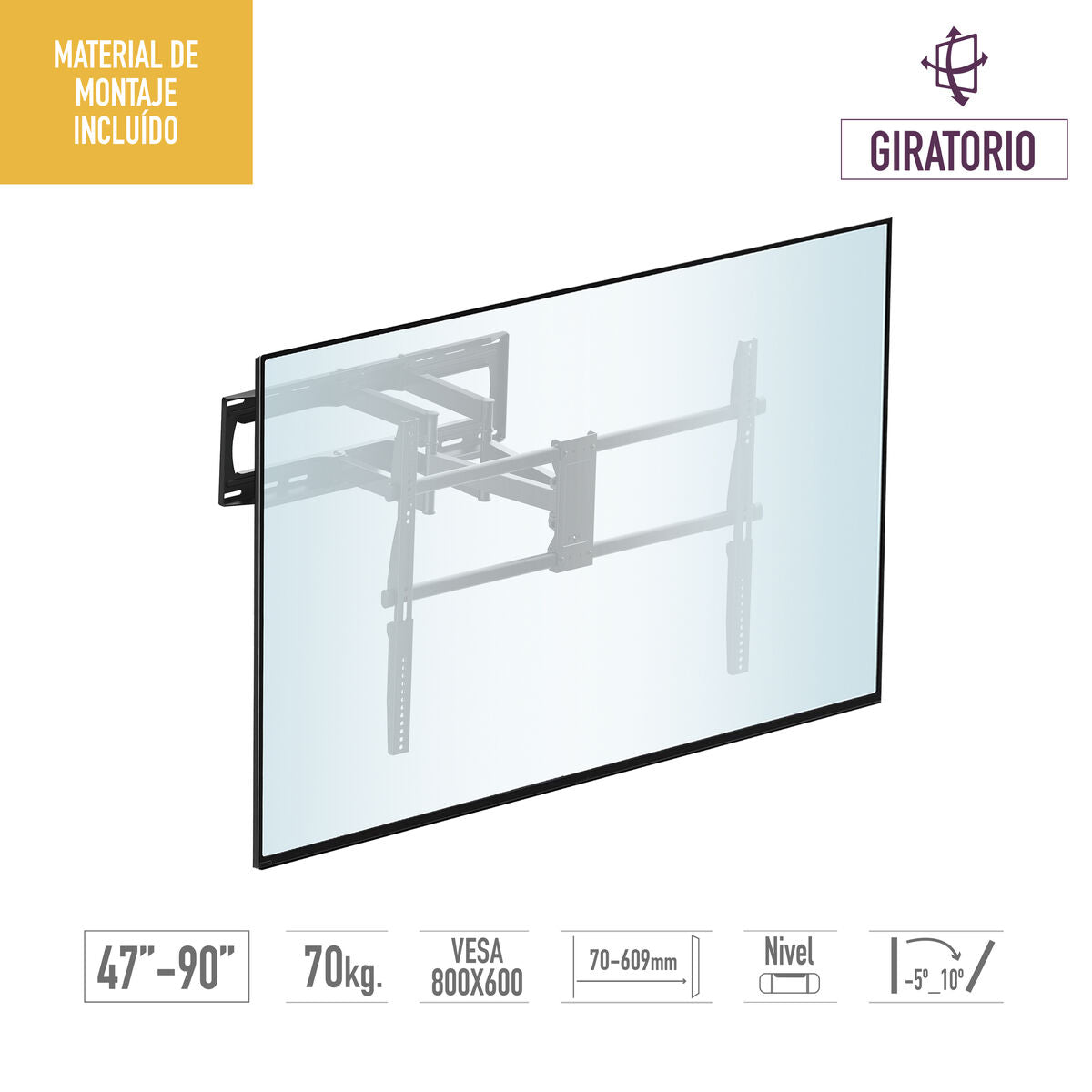 TV Mount TM Electron 90" 70 Kg