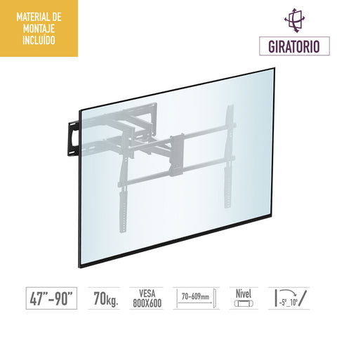 TV Mount TM Electron 90" 70 Kg