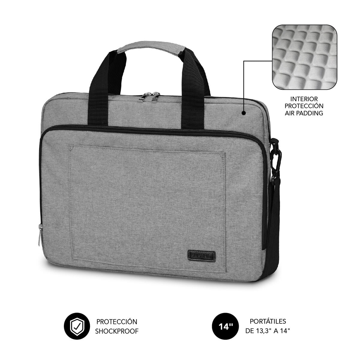 Laptop Case Subblim SUB-LB-4APLB01 Grey