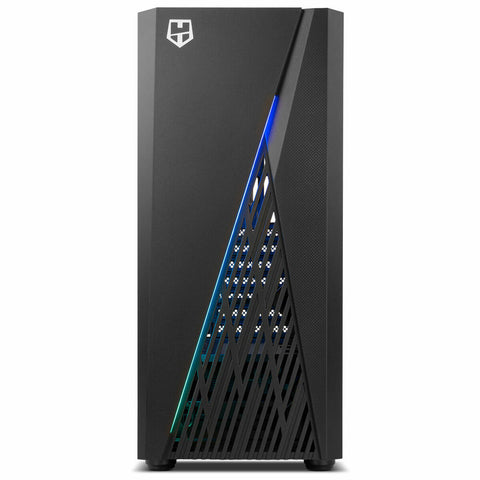 ATX Semi-tower Box Nox-Xtreme NXHUMMERFROST Black ATX