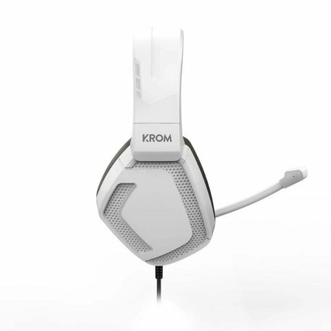 Headphones Krom NXKROMKOPAPROWH White