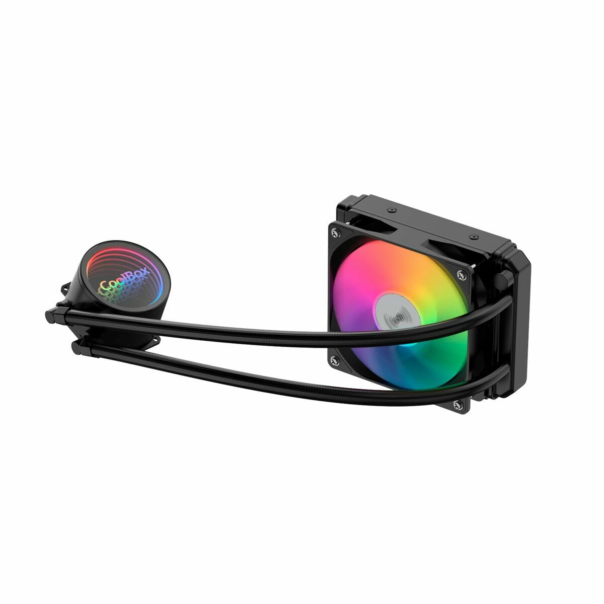 Cooling Base for a Laptop CoolBox COO-KRL120-4-ARB