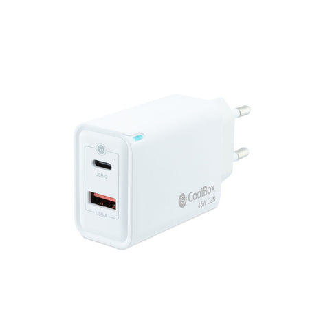 Wall Charger CoolBox LBP246DW 45 W White