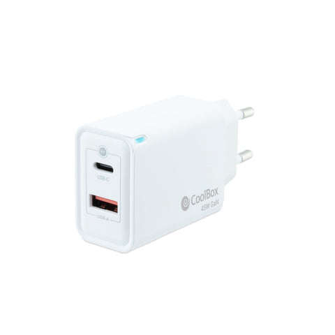 Wall Charger CoolBox LBP246DW 45 W White