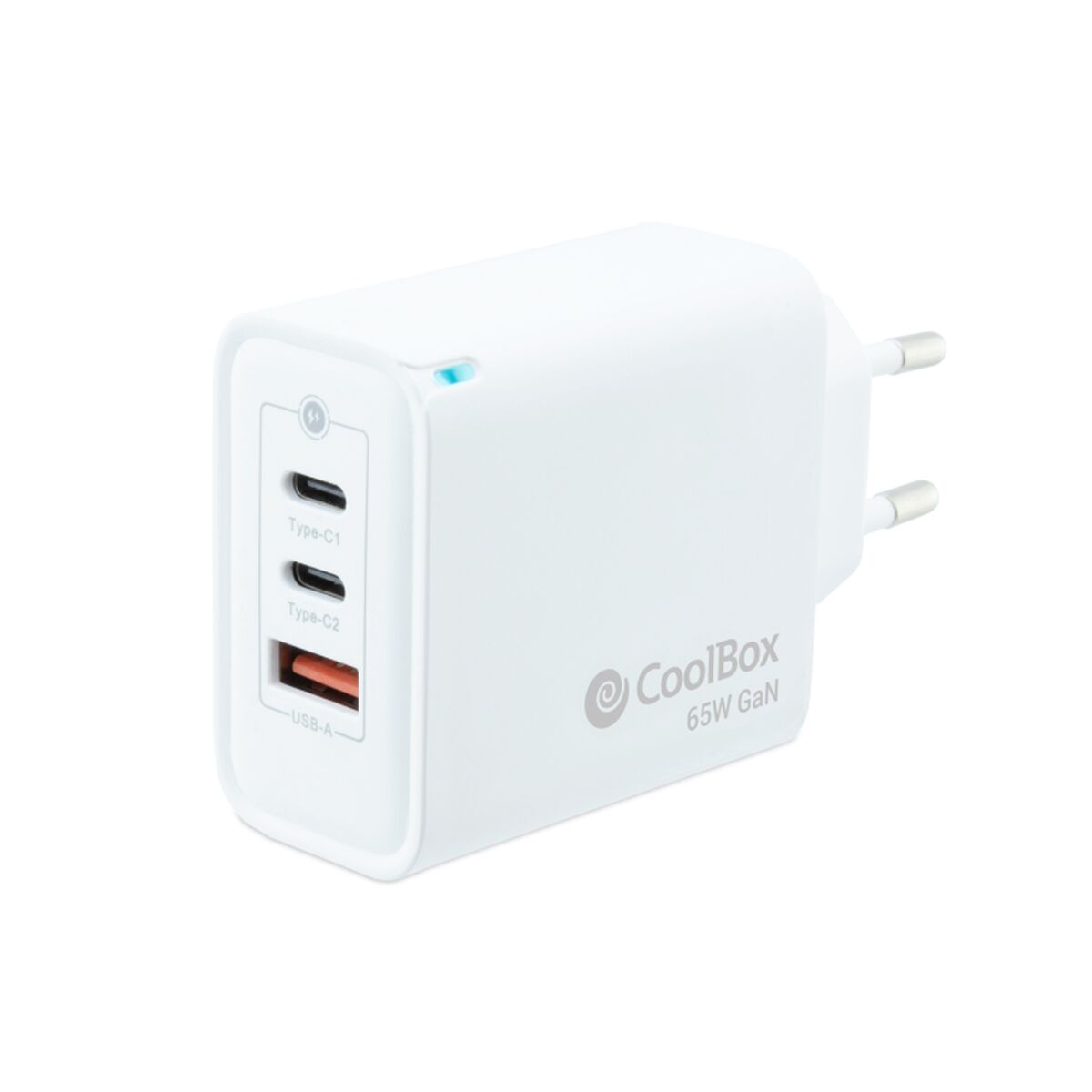 Wall Charger CoolBox LBP246DW 65 W White