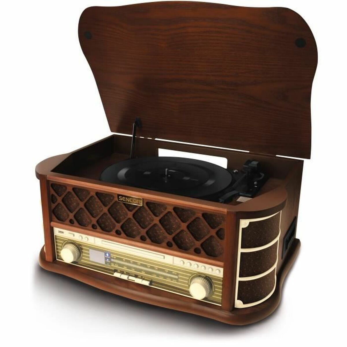 Record Player Sencor STT 016 Brown