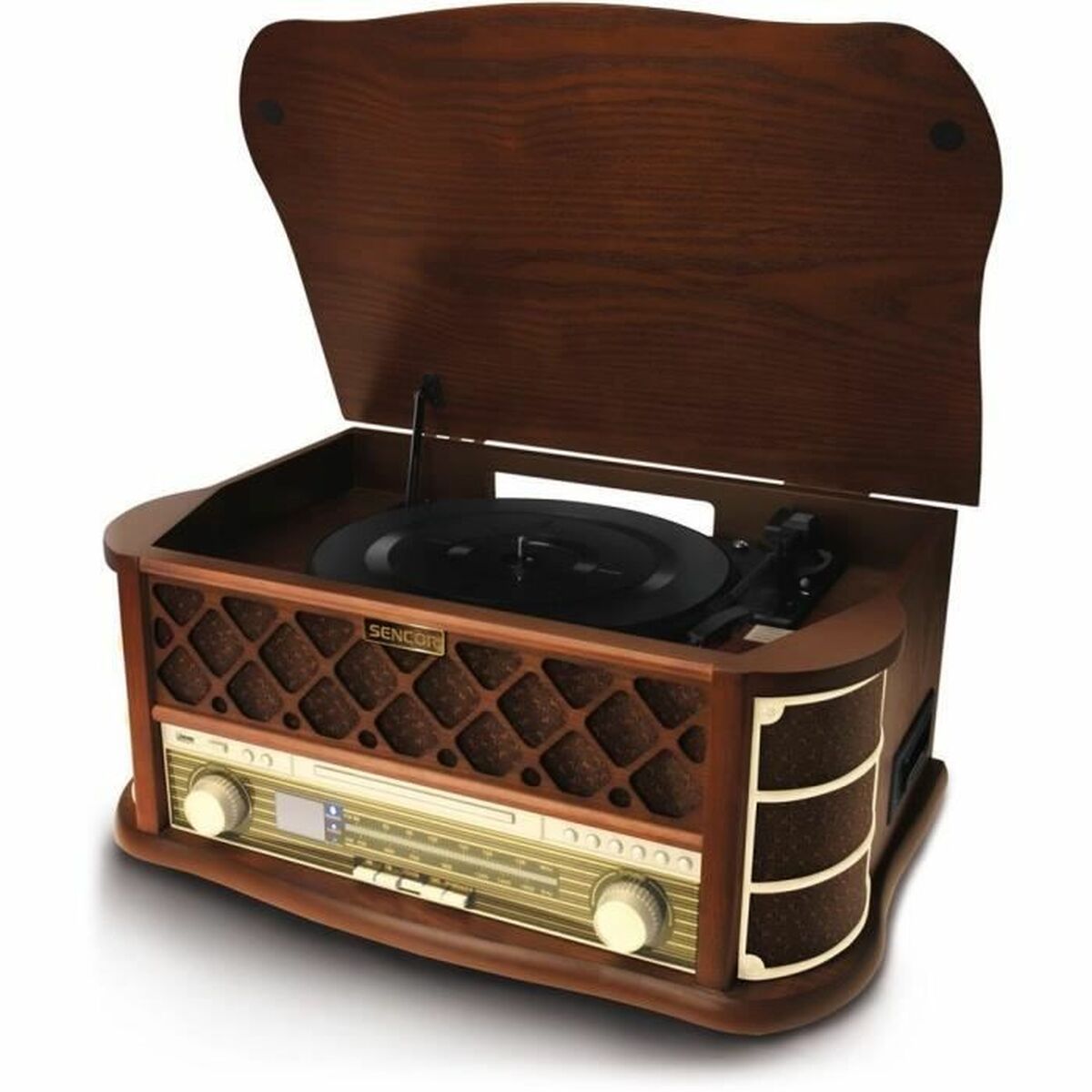 Record Player Sencor STT 016 Brown