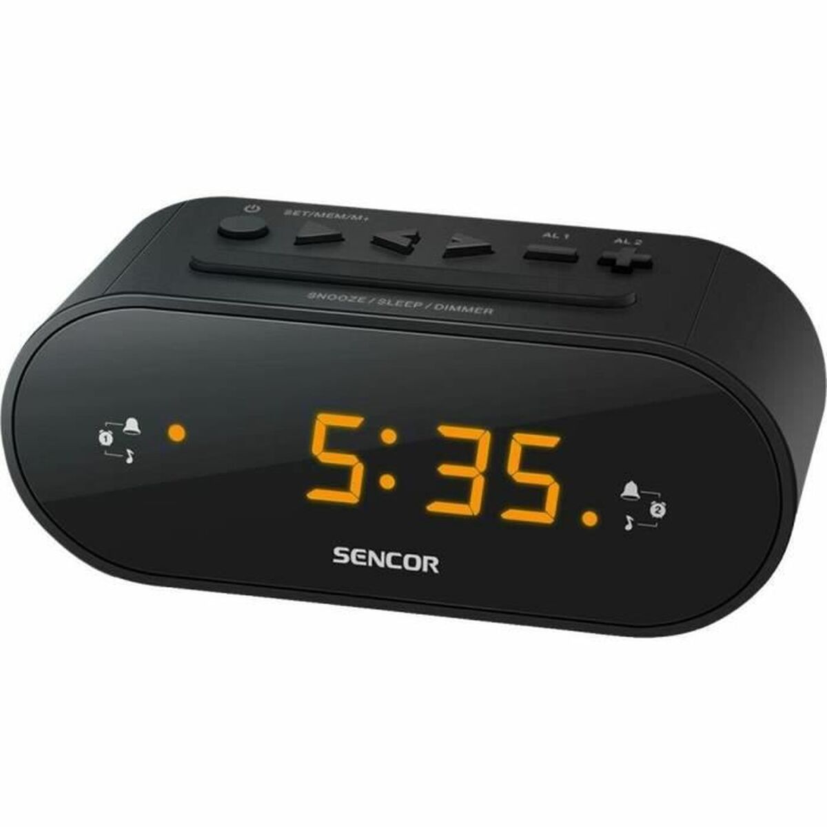 Radio Sencor SRC 1100 B Black Amber AM/FM