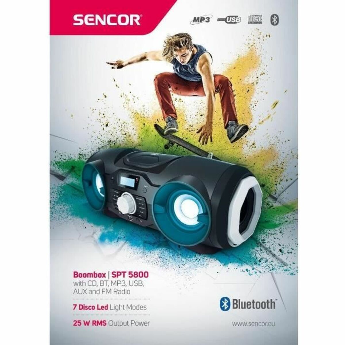 Radio Sencor Black