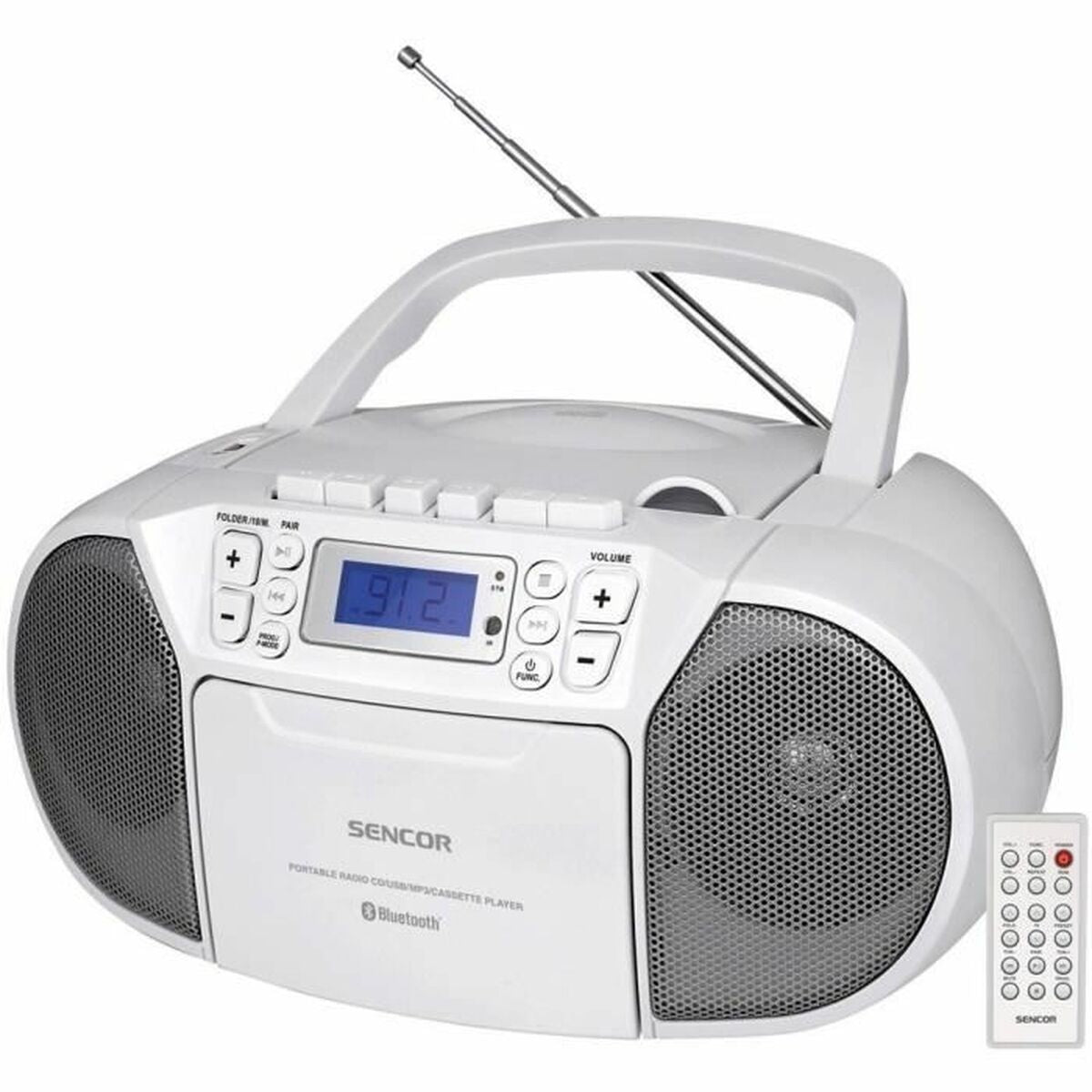 Radio cassette Sencor SPT 3907 W Blue White
