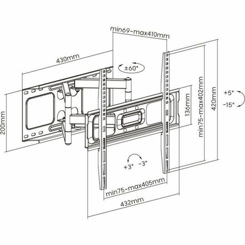 TV Mount STELL SHO 5610 32"-70"