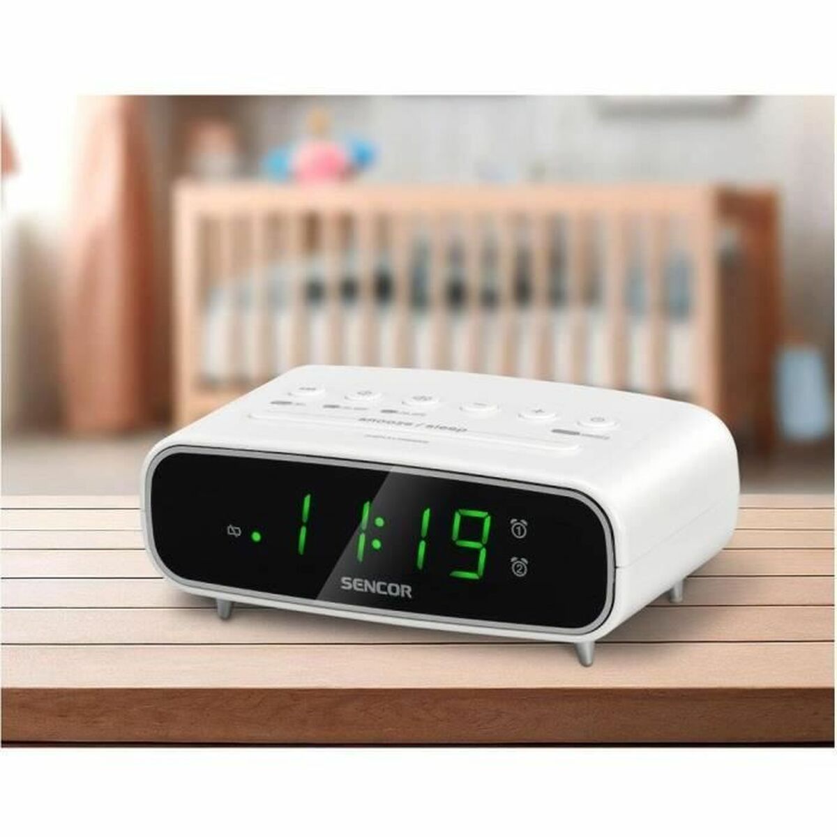 Radio Sencor SRC 2600 W White AM/FM