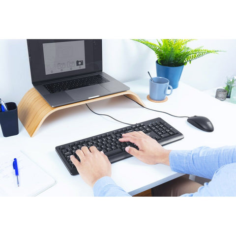 Keyboard and Mouse Trust 23970 Black Qwerty US
