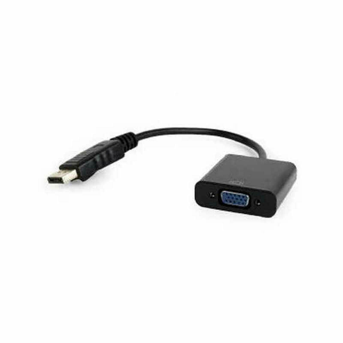 DisplayPort to VGA adapter GEMBIRD A-DPM-VGAF-02 Black 15 cm