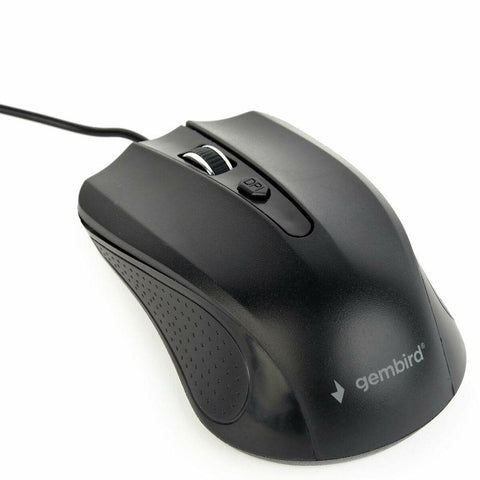 Optical mouse GEMBIRD MUS-4B-01 Black