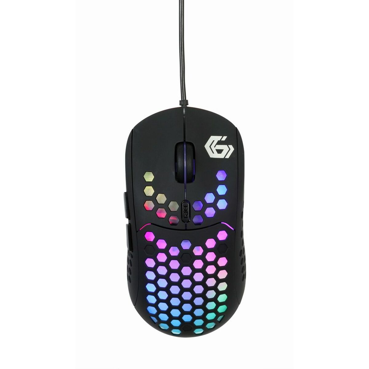 Mouse GEMBIRD MUSG-RAGNAR-RX400 Black Multicolour 10000 dpi