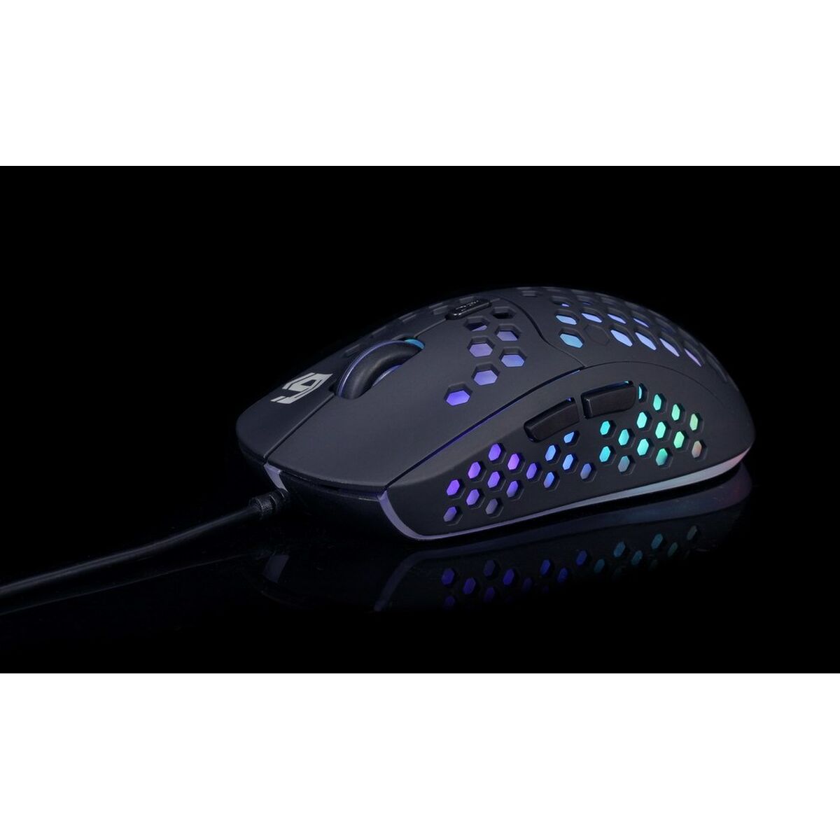 Mouse GEMBIRD MUSG-RAGNAR-RX400 Black Multicolour 10000 dpi