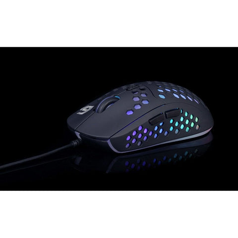 Mouse GEMBIRD MUSG-RAGNAR-RX400 Black Multicolour 10000 dpi