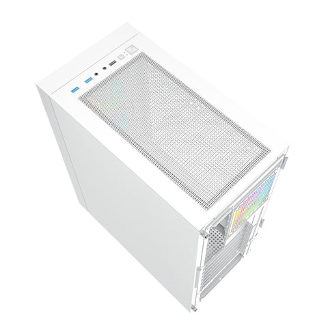 ATX Semi-tower Box GEMBIRD Fornax 4000W ARGB White Multicolour