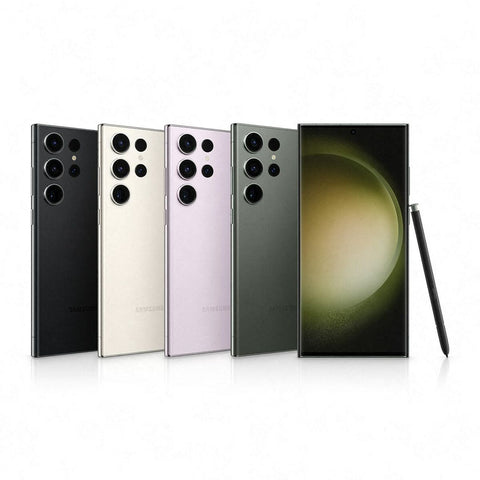 Smartphone Samsung Galaxy S23 Ultra 6,8" Qualcomm Snapdragon 8 Gen 2 8 GB RAM 256 GB Black