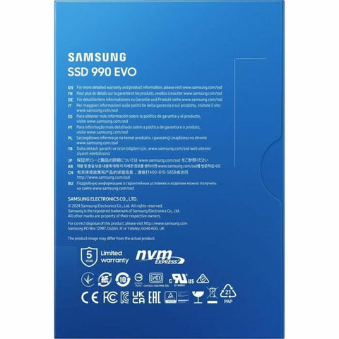 Hard Drive Samsung MZ-V9E2T0BW 2 TB SSD