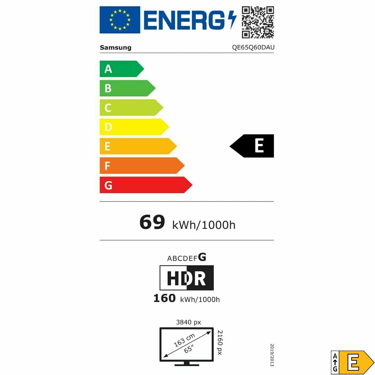 Smart TV Samsung QE65Q60DAUXXH