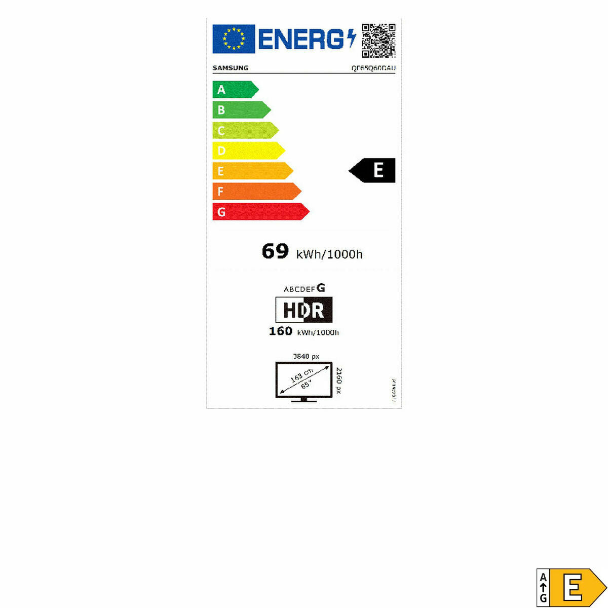 Smart TV Samsung QE65Q60DAUXXH