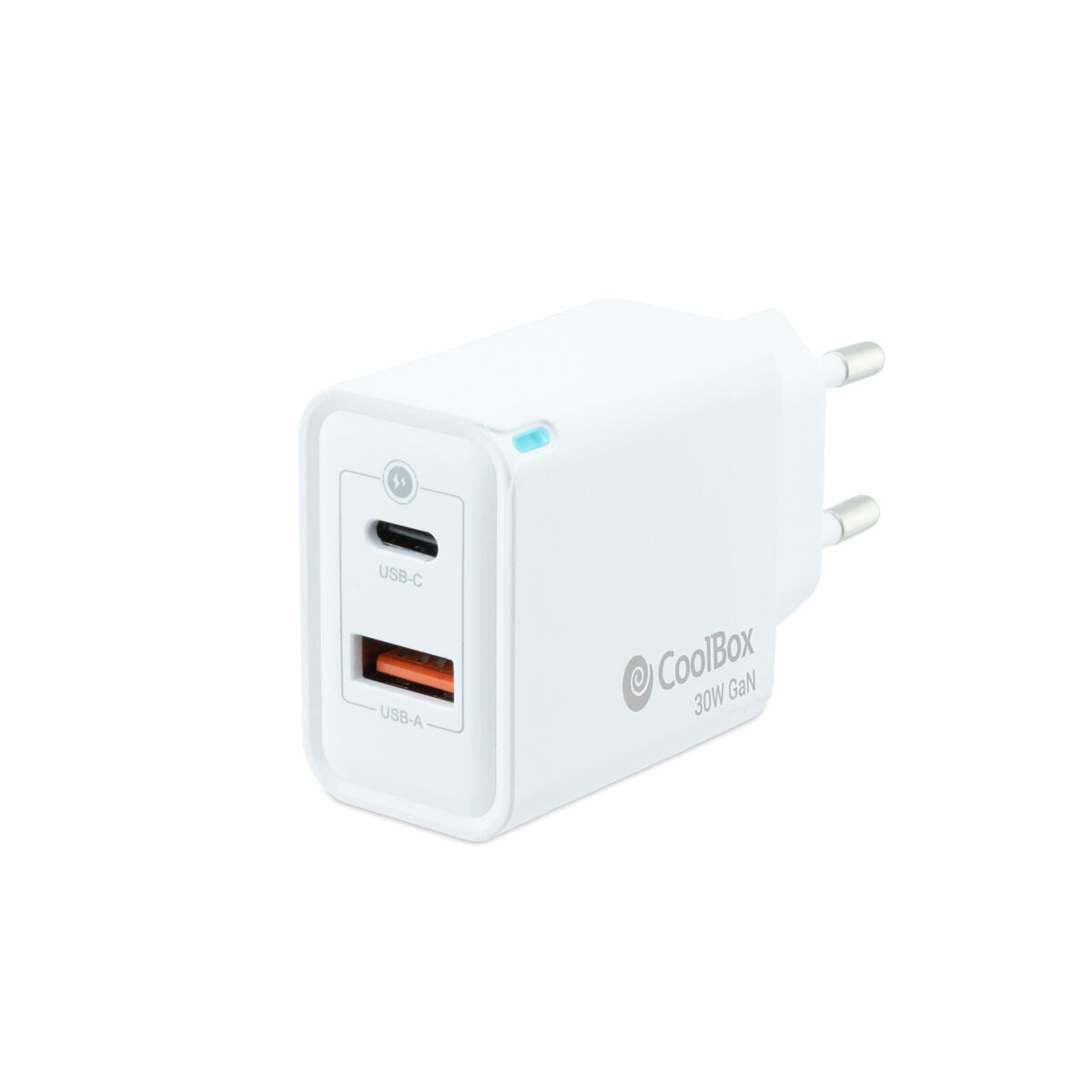 Wall Charger CoolBox COO-CUP-30CA White 20 W
