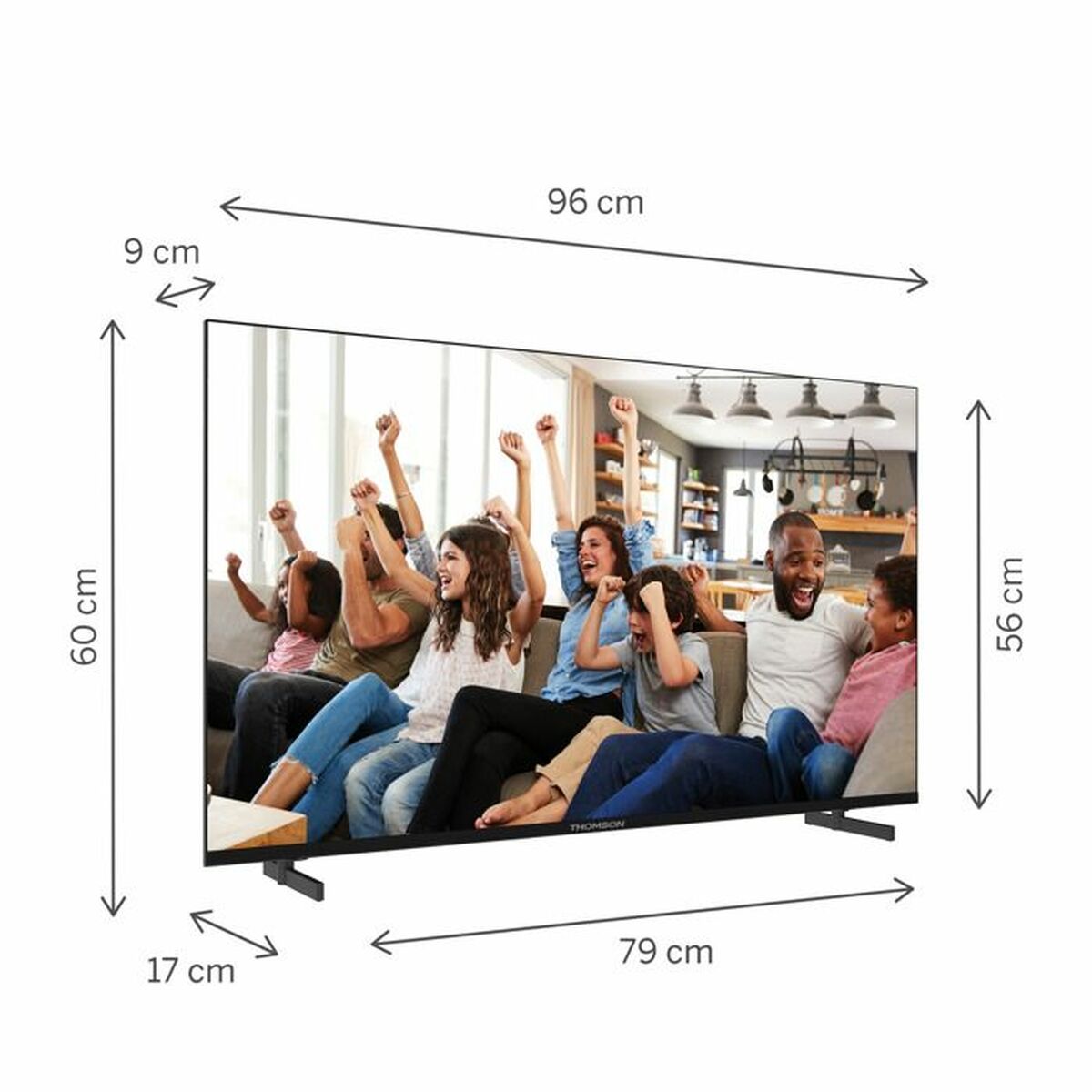 Smart TV Thomson 43UG4S14 UHD 4K 43" LED HDR D-LED HDR10