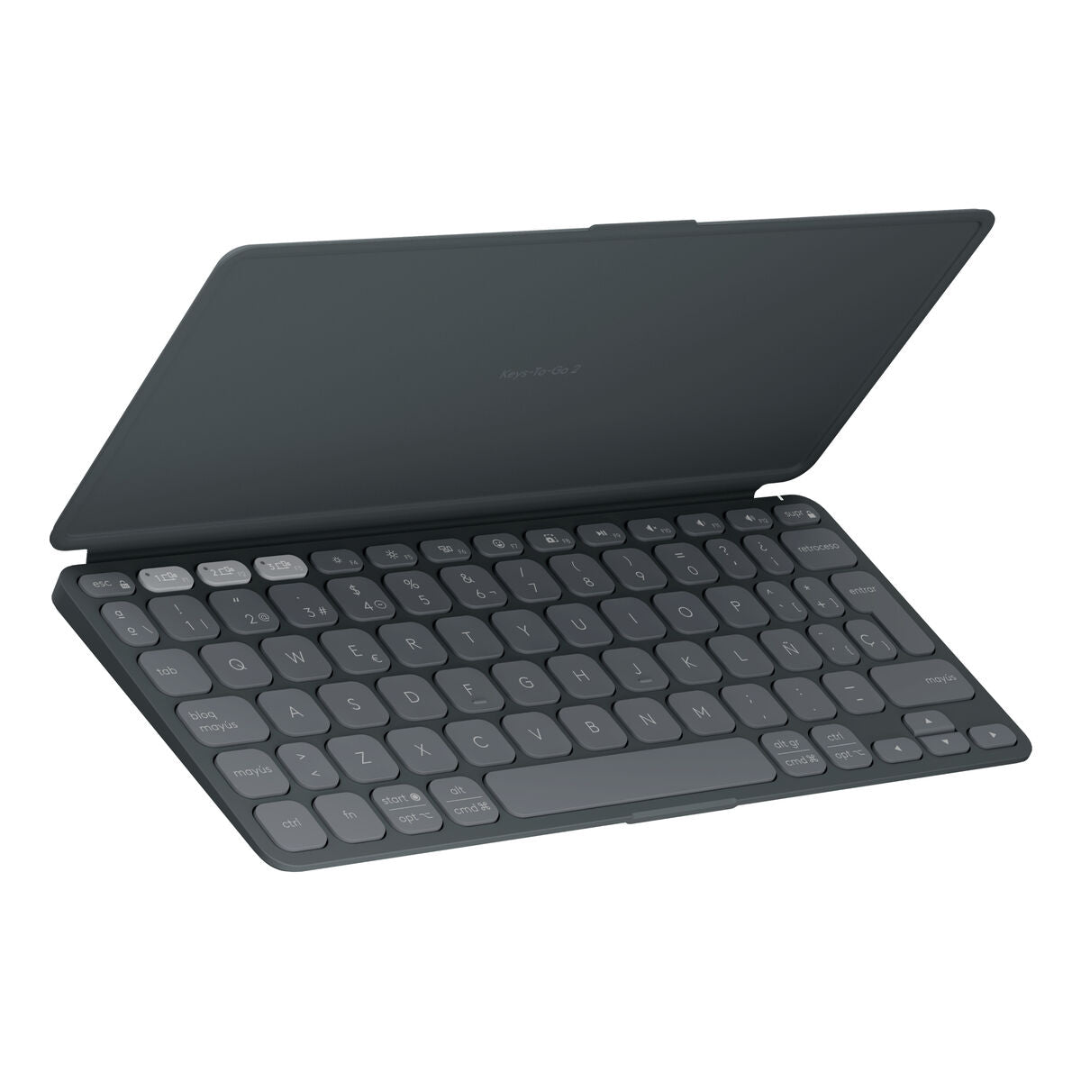Keyboard Logitech 920-012973 Graphite Spanish QWERTY