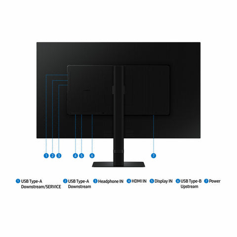 Gaming Monitor Samsung LS32D600EAUXEN Quad HD 32"