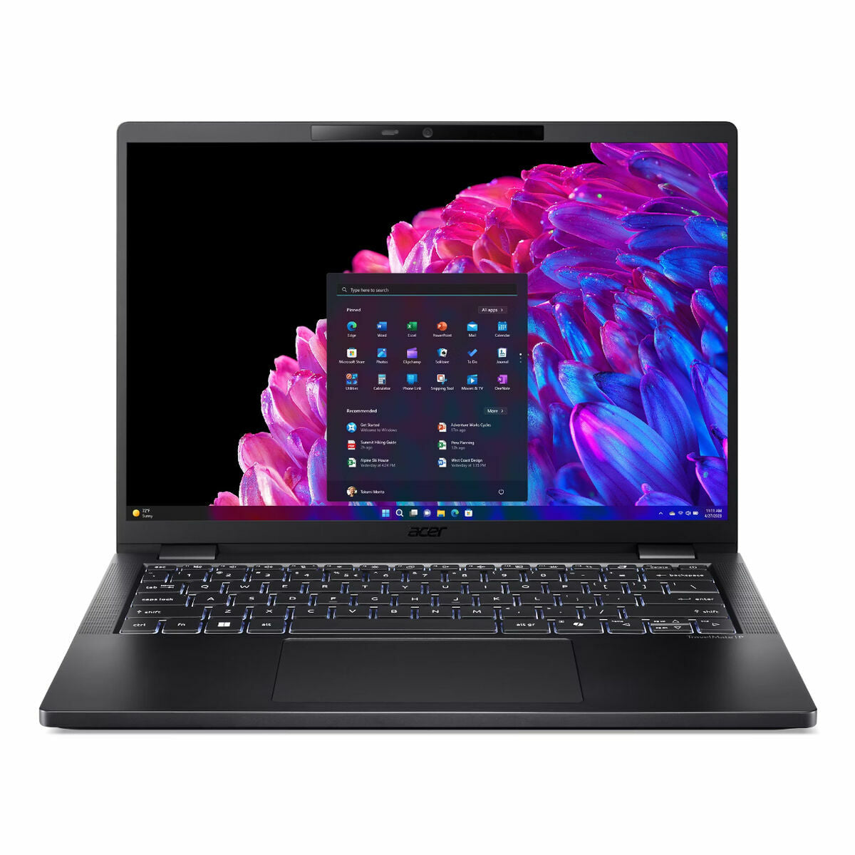 Laptop Acer NX.B5WEB.002 Spanish Qwerty 14" Intel Evo Core Ultra 5 125H 16 GB RAM 512 GB SSD