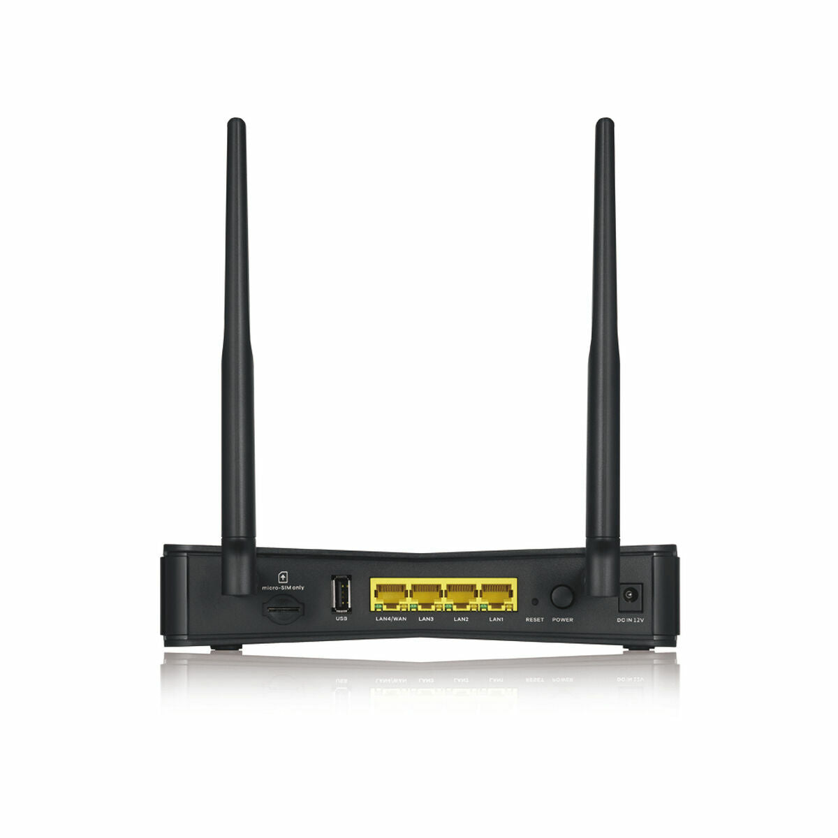 Router ZyXEL LTE-3301PLUS-EU0102F Black USB 2.0 Ethernet LAN Wi-Fi