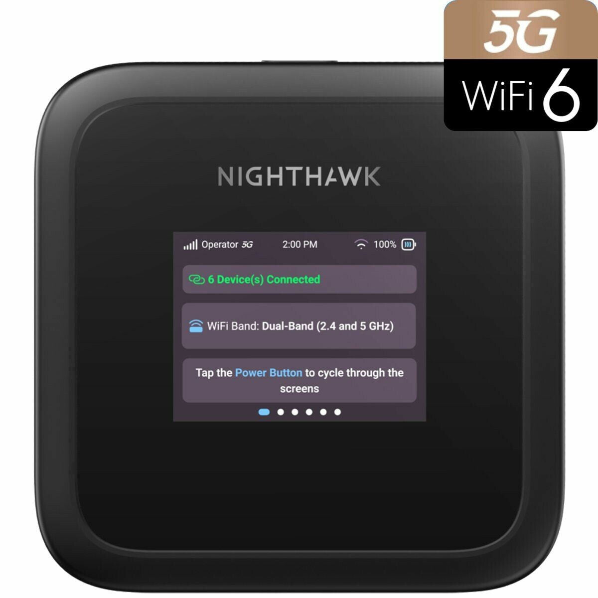 Switch Netgear MH3150-100EUS Black Wi-Fi 6 GHz USB USB-C USB-C 3.2 Gen 1 (3.1 Gen 1)