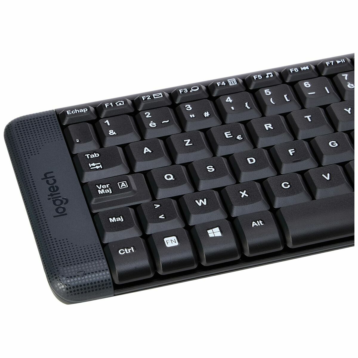 Keyboard Logitech 920-008318 Black Spanish Qwerty