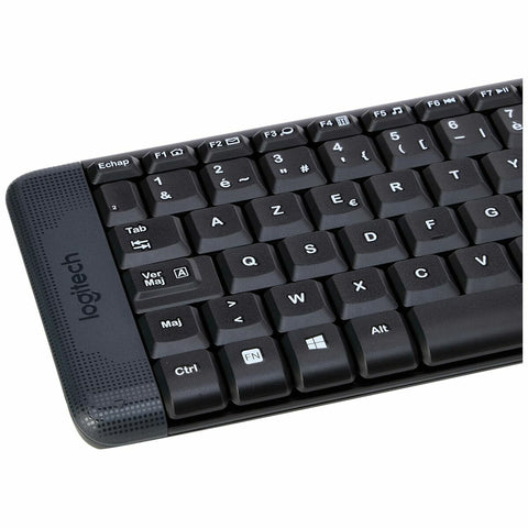 Keyboard Logitech 920-008318 Black Spanish Qwerty