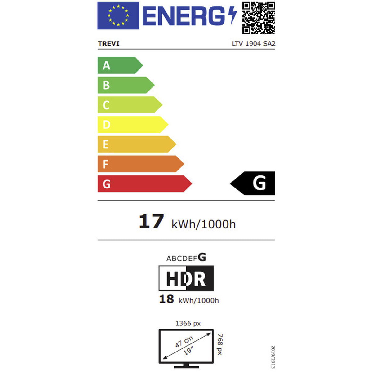 Smart TV Trevi 1904S200 HD LED 19"